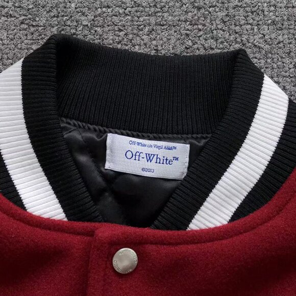 Off-White x A.C. Milan Varsity Jacket - Picture 5 of 15